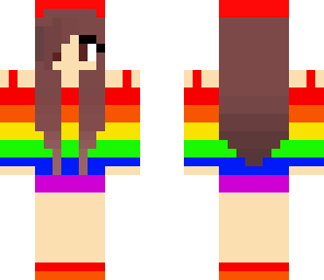 rainbow girl