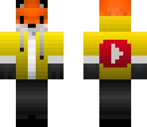 youtuber hoodie fox yellow