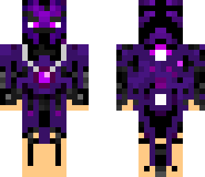 man in ender armor