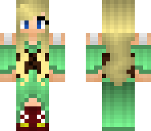 blonde village girl
