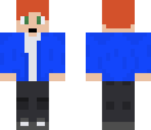 red headed boy  without sunglasses