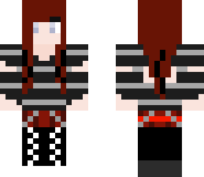 red scene girl