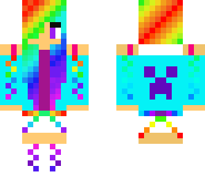 rainbow girl