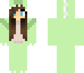 green dino girl