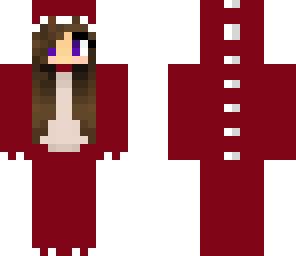 2 times edited dinosaur girl red