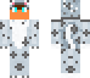 snow leopard onezie