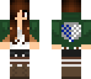 my aot attack on titan skin