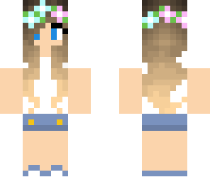 flower crown girl