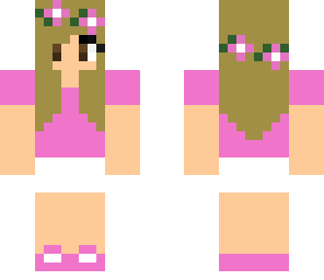 pink orchid girl - 2