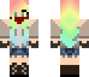 raimbow girl going bad