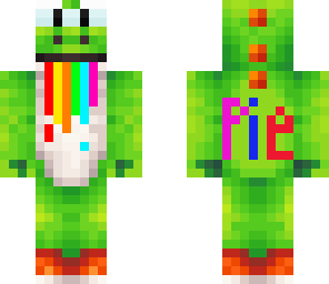rainbow vomit yoshi 