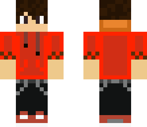 red checkered hoodie