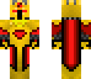 pendiente king red