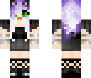 flower wolf girl