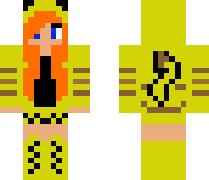 pikachu girl orange hair