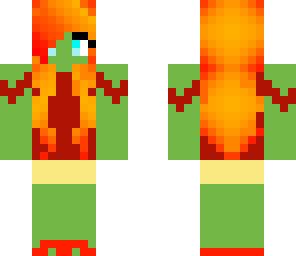 zombie girl fire