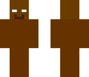 herobrine made of poop