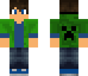 green jacket boy