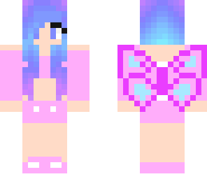 cute butterfly girl