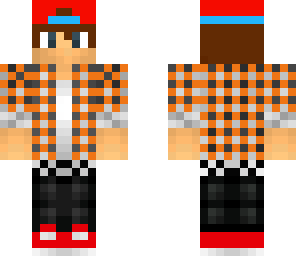cap man orange