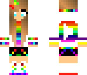 rainbow youtube girl