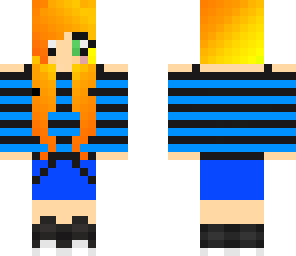 blue sweater girl