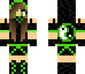green ninja girl