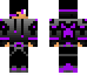 purple cool guy