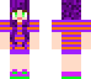 pretty purple girl