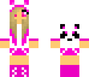 pink panda girl