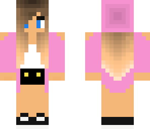 pink sweater girl