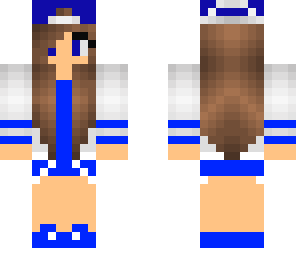 blue girl
