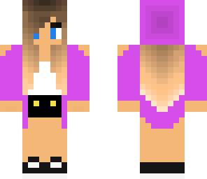 purple sweater girl