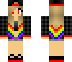 rainbow girl