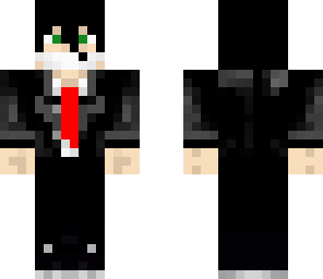 eren in a suit