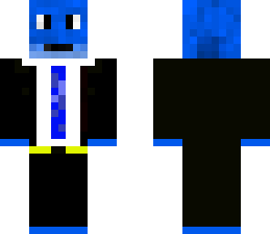 fish in a suit
