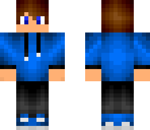 blue teen with headphones