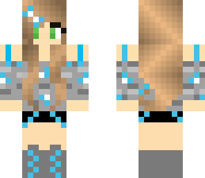 edited diamond ore girl