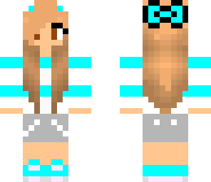 blue summer girl