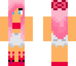 pink candy with bow