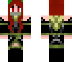 cloe in black and green