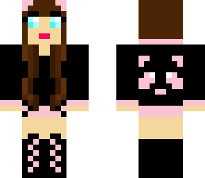 kate as panda girl
