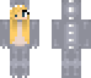 gray dinosuar girl