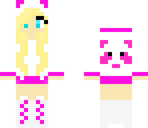 pink panda girl