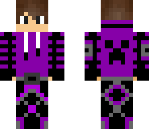 purple hoodie