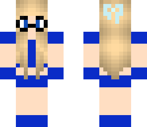 blue and blonde kricken
