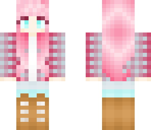 pink plaid