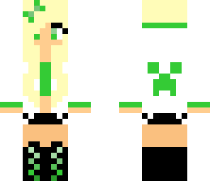 blonde creeper girl