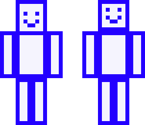 blue game cube