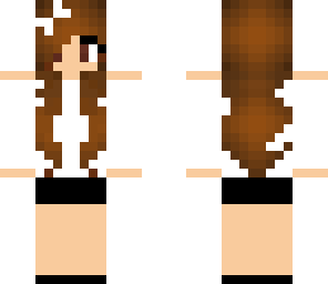 white formal girl